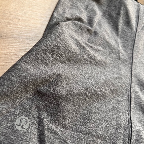 Lululemon Contour Tank HBLK  Heathered black dark Gray color size 4 - Picture 8 of 9